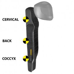 Motoairbag mab vzero chaleco airbag fluor