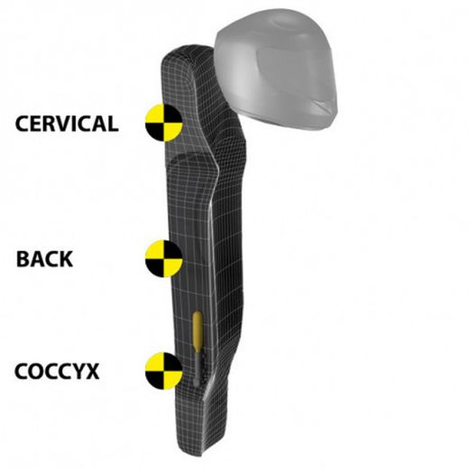 Motoairbag mab vzero chaleco airbag gris