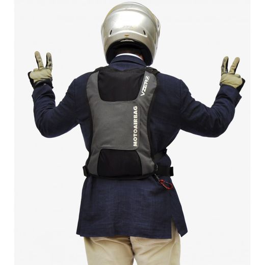 Motoairbag mab vzero chaleco airbag gris