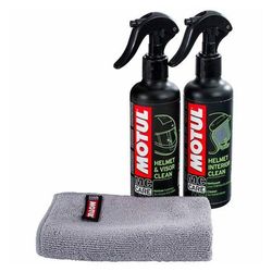 Motul pack limpia casco (m1+m2+paño microfibra)