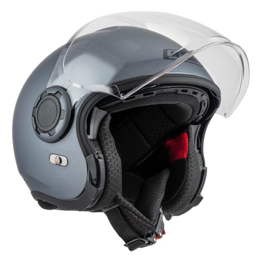 Casco Semijet NZI Ringway 2 Duo Antracite Matt