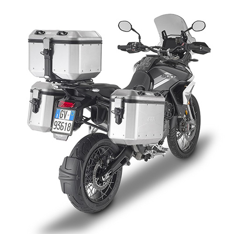 Juego de 2 maletas Givi aluminio 36 ltr. DLMK36 TREKKER DOLOMITI — Totmoto