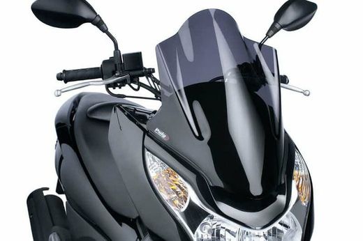 Pantalla v-tech line touring ahumado oscuro para honda pcx 2010>2013
