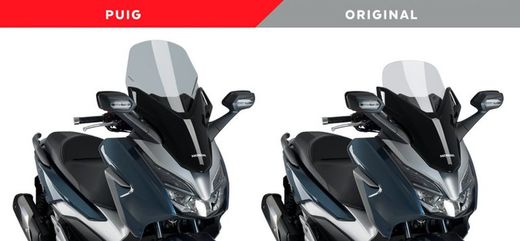 Pantalla v-tech line touring transparent honda forza 125 y 300cc 2018>