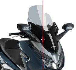 Pantalla v-tech line touring transparent honda forza 125 y 300cc 2018>