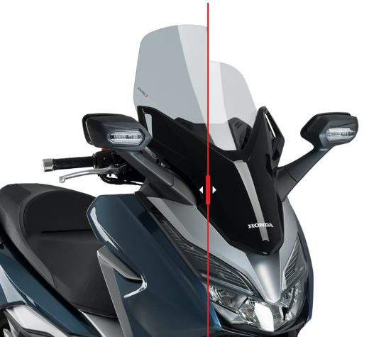 Pantalla v-tech line touring transparent honda forza 125 y 300cc 2018>