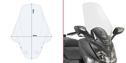 Parabrisas completo givi sym joymax 300i 12>19