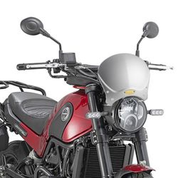 Parabrisas completo Givi100AL Benelli Leoncino 500 17>20