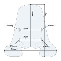 Parabrisas completo Givi