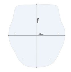 Parabrisas completo Givi  NIU MQI GT (21>)