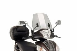 Parabrises puig tarfic transparent per kymco miler 125 2017>