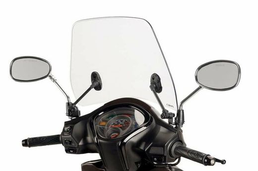 Parabrises puig tarfic transparent per kymco miler 125 2017>
