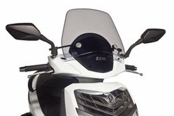 Parabrises puig tarfic transparent per sym hd2 125/200