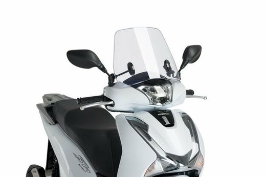 Parabrisas puig tarfic transparente para  honda scoopy sh 125i 18>19