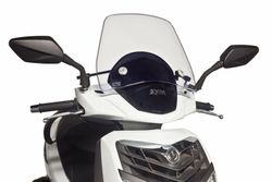 Parabrises puig tarfic transparent per sym hd2 125/200