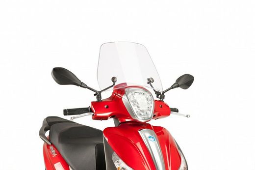 Parabrises puig trafic transparent per piaggio