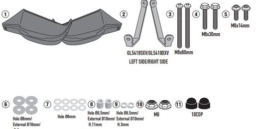 ParamanosABS Moto Guzzi V100 Mandello 1000 (22 > 23)