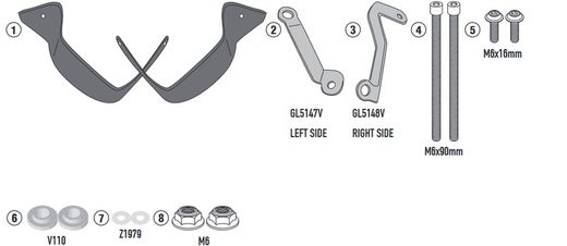 Paramanos X-Cape 649 (21 > 22)  en tecnopolimero, negro