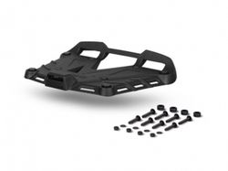 Black Aluminium Mounting Plate + Screws