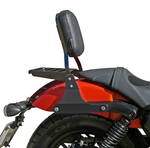 Parrilla custom con respaldo QJ Motor SRV 300