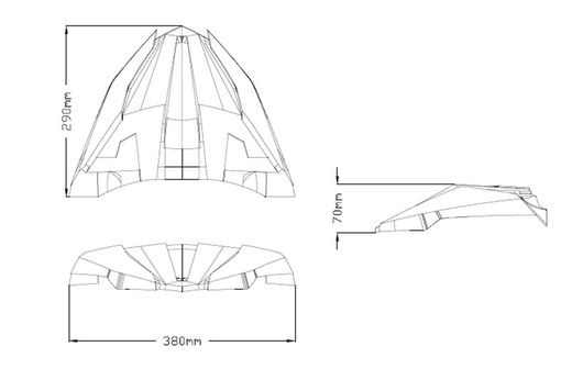 Pico Para Yamaha Mt-09 Tracer 18>20 C/Negro Mate