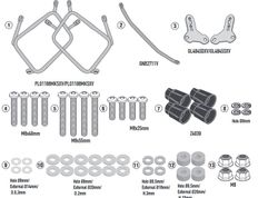 Porta maletas lateral CAM-SIDE H.X-ADV 750 2021>