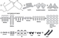 Portamaletas lateral cam 1290 super adventure r/s (21>) givi plo7713cam