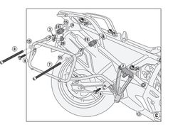 Portamaletas lateral Cam-Side Triumph Tiger 900 (20>)
