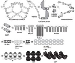 Portamaletas lateral OF_CAM Y.Tracer 9 Tracer 9 GT 21>33