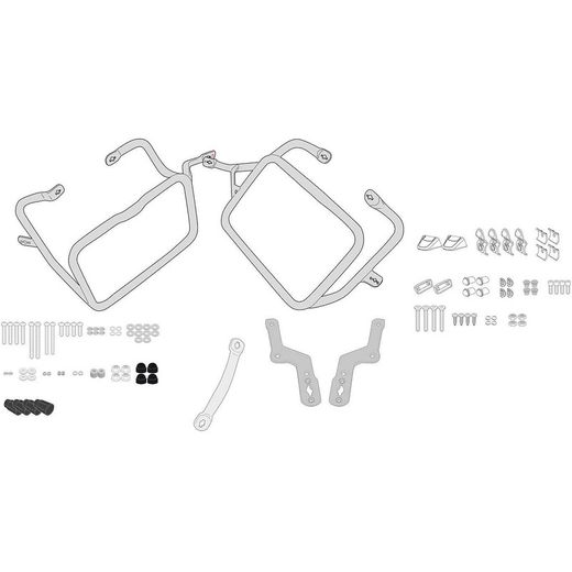 Tuareg 660 (21 > 22) Portamaletas lateral  OF_MK