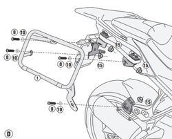 Porta maletas laterales of_mk BMW S 1000 XR (20 > 22)