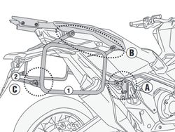 porta maletas lateral  lateral H.X- ADV 750 2021>