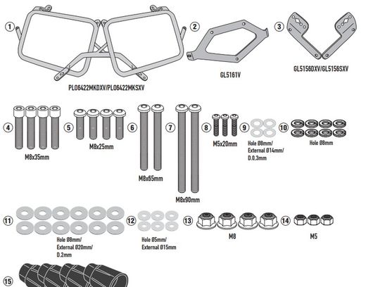 TRIUMPH Tiger 1200 GT (22>) PMALETAS LATERAL OF_MKTRIUMPH.TIGER.GT.1200 2022