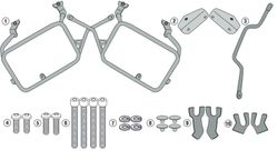 Portamaletas lateral pl one-fit  Ténéré 700 (19 > 22)