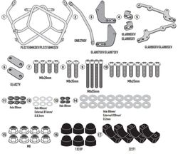 Tracer 9 - Tracer 9 GT (21-22) Portamaletas lateral OF_MK