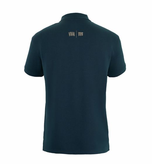 Polo de manga corta, elegante y con imagen retro Montesa en el pecho.