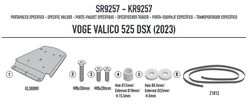 Porta maletas V. Valico 500 DSX 2024> no compatible Black Knight