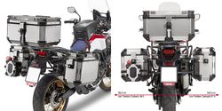 Portamaletas lateral givi pl1144cam 18mm crf1000l africa twin 16>17