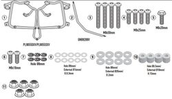 Portamaletas lateral R.E. Scram 411 (22) para maletas MONOKEY« o RETRO FIT