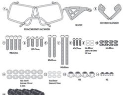 Portamaletas lateral Tiger 1200 GT Explorer /Rally  PL ONE-FIT  para MONOKEY