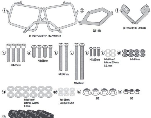 Portamaletas lateral Tiger 1200 GT para MONOKEY« CAM-SIDE Trekker Outback