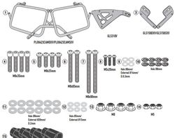 Portamaletas lateral Tiger 1200 Rally Explorer 22>/Rally para MONOKEY« CAM-SIDE Trekker Outback