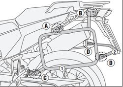 Portamaletas lateral KTM 790/890 y H.Norden 901 CAM-SIDE Trekker Outback