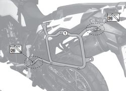 Portamaletas lateral mk H.CRF1000L Africa Twin (16 > 17)