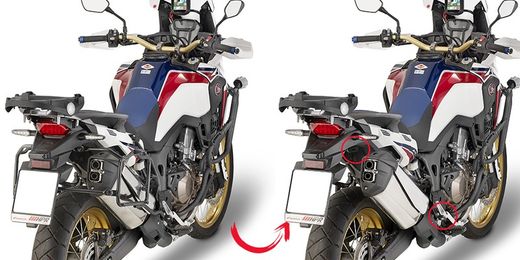 Portamaletas lateral mk H. CRF1000L Africa Twin (16 > 17)