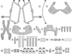 Portamaletas lateral versys 1000 / se (19 > 21)