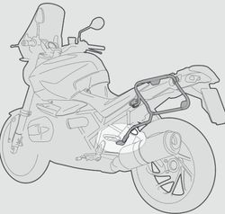 Portamaletas lateral versys 1000 / se (19 > 21)