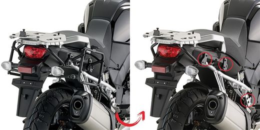 Portamaletas lateral f/rapida suzuki DL 1000 V-Strom (14 > 19)