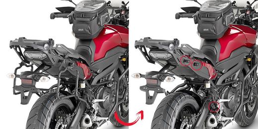 Portamaletas lateral f/rapida yamaha mt-09 tracer (15 > 17)