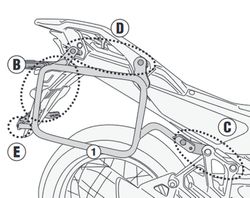 Portamaletas Lateral H. XL 750 TRANSALP 2023>